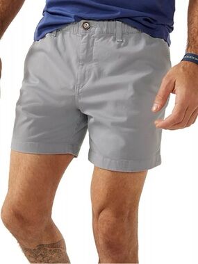 Chubbies originals Men's Light Gray Cargo Shorts with Button Flap back Pocket